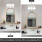 Bathroom Light Fixtures Modern Frosted Glass Design 3