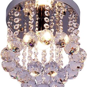 Elegant Mini Crystal Chandelier Light for Contemporary Kitchens 1