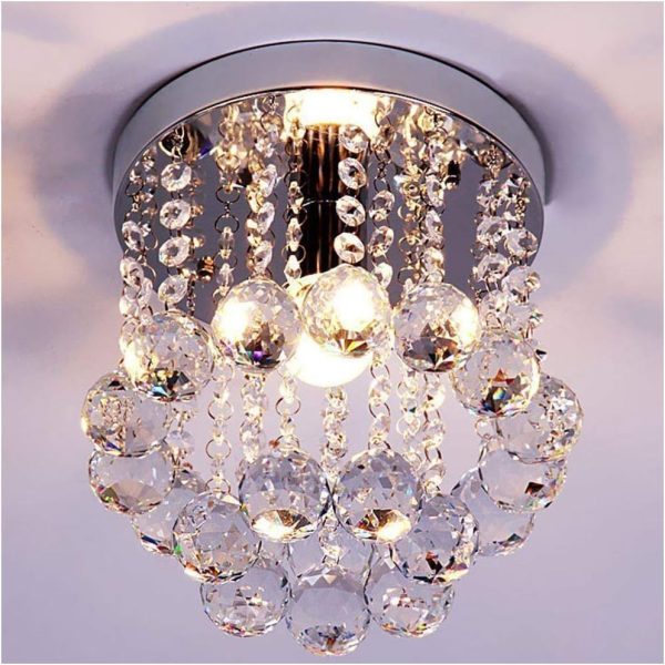 Elegant Mini Crystal Chandelier Light for Contemporary Kitchens 2