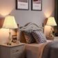 Functional Bedside Desk Lamp for Nightstands and Desks bedroom space