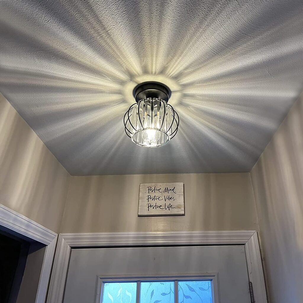 Semi Flush Mount Ambient Hallway Lighting 3