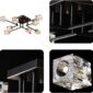 Semi Flush Mount Elegant Ceiling Light Fixture details