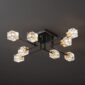 Semi Flush Mount Elegant Ceiling Light Fixture looks