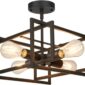 Semi Flush Mount Stylish Ceiling Fixture