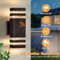 Stylish Outdoor Wall Light Perfect for Homes weather resistance