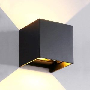 Waterproof Outdoor LED Cube Wall Light